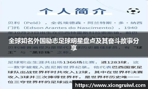 全球知名外国励志足球明星盘点及其奋斗故事分享